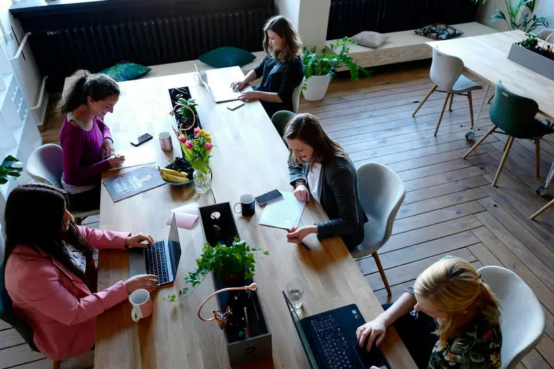Working session with a client team